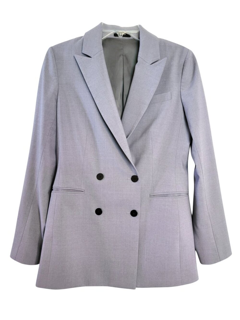 Theory Double Breasted Power Jacket in Sevona Stretch Wool